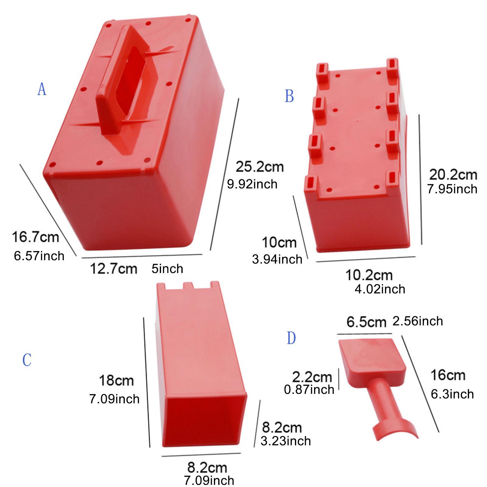 Outdoor Adventure Girls - 4 Pieces Sand Castle Mould Outdoor