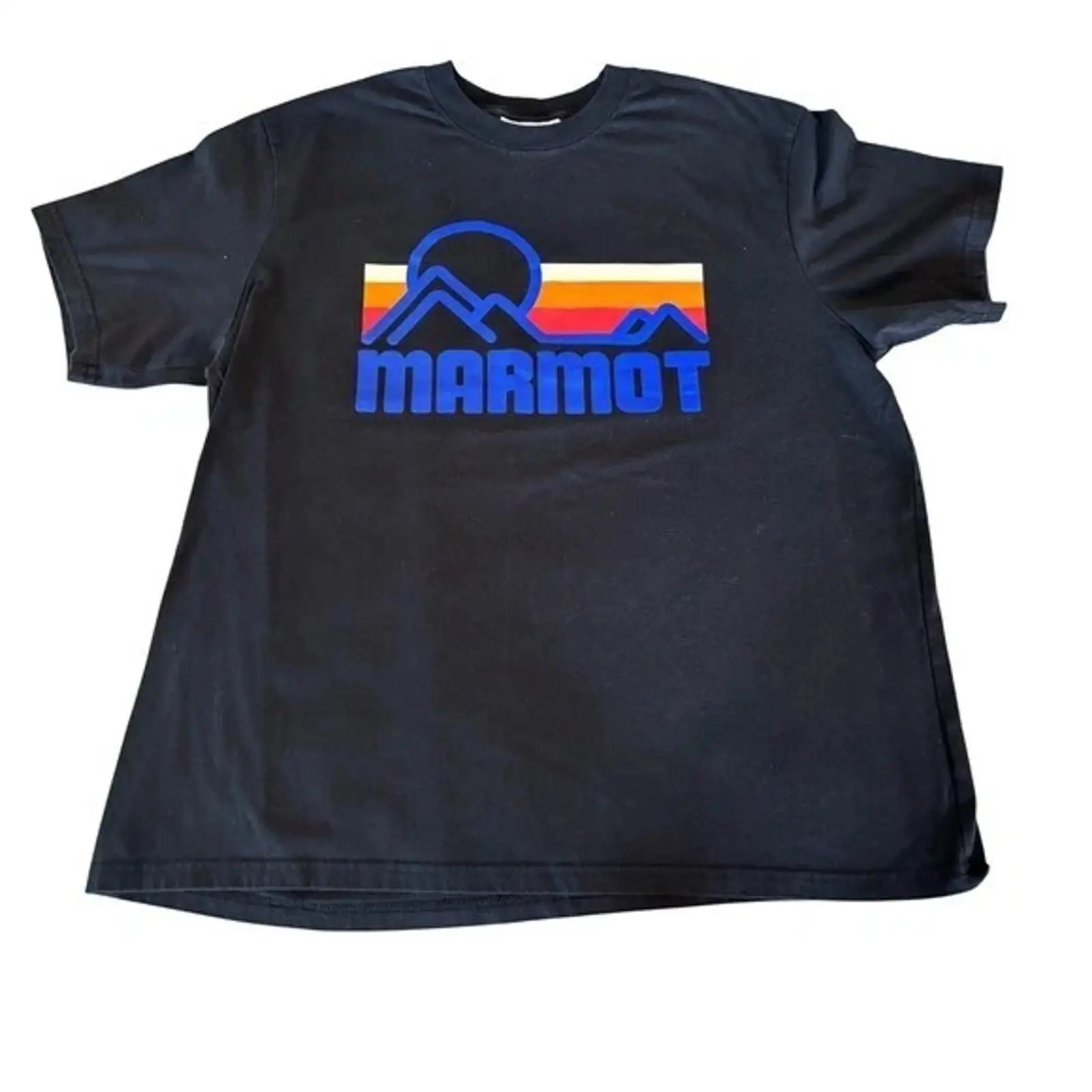 Outdoor Adventure Logo - Marmot Mountain Works Mens XL Black
