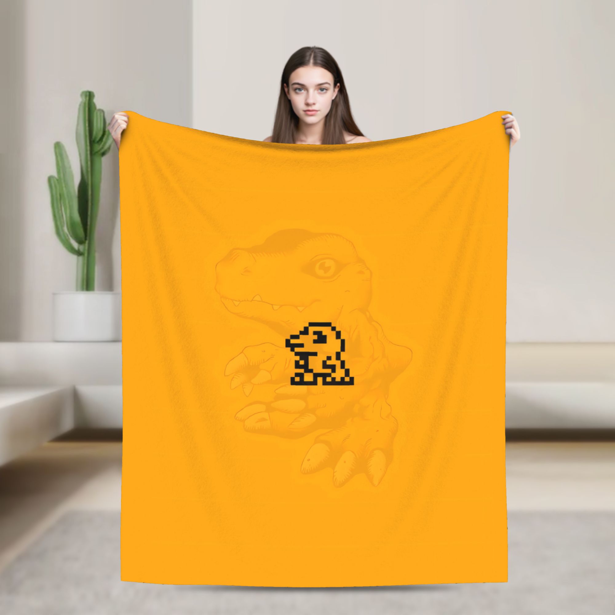 Outdoor Adventure Girls - Anime Digimon Adventure Blankets Quality Super