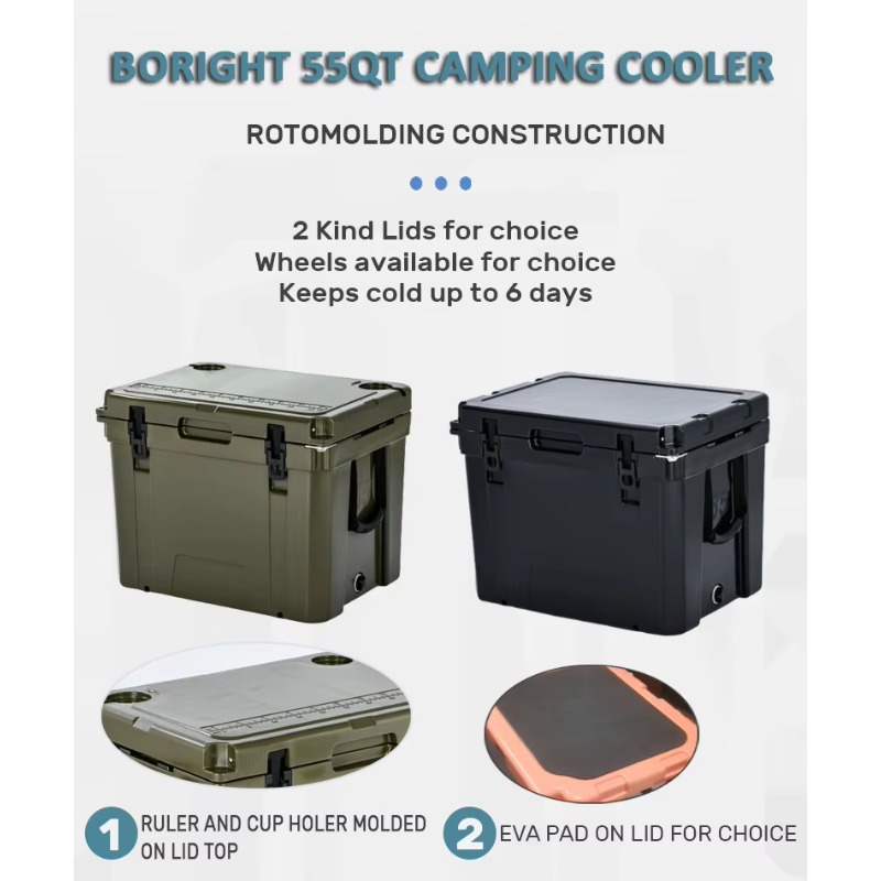 55QT Commercial Grade Rotomold - đánh giá và giá Outdoor Adventure Box