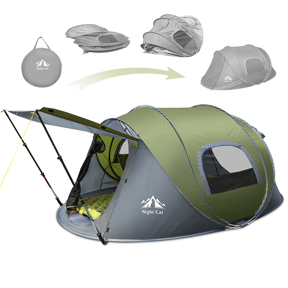 Night Cat Pop Up Tent 2 Person - đánh giá và giá Outdoor Adventure Tent