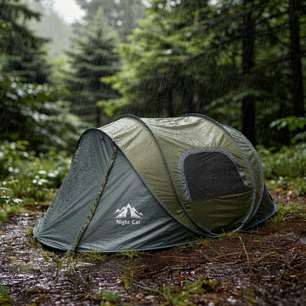 Night Cat Pop Up Tent 2 Person - đánh giá và giá Outdoor Adventure Tent