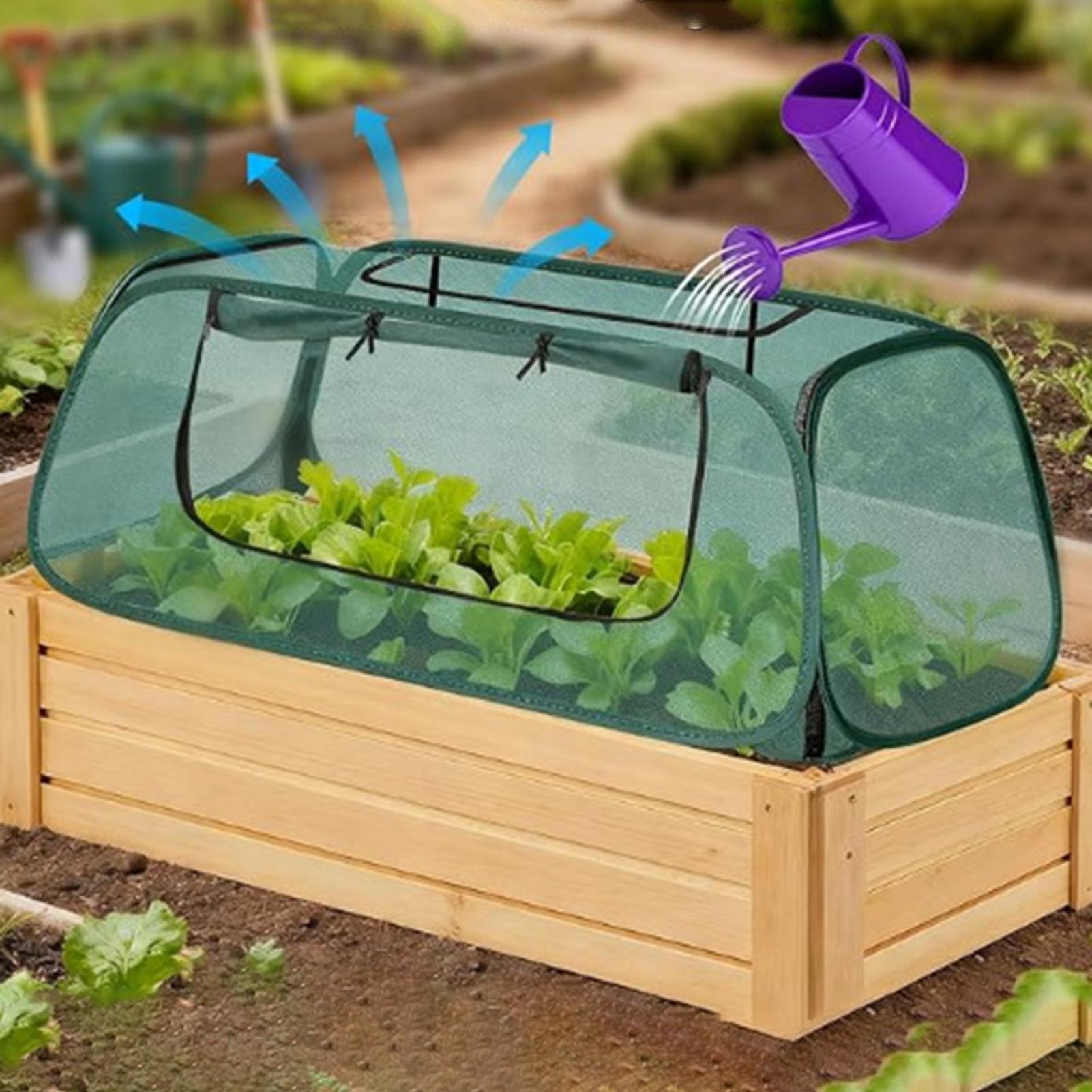 Popup Garden Mesh Plant Cover  - đánh giá và giá Outdoor Adventure Tent