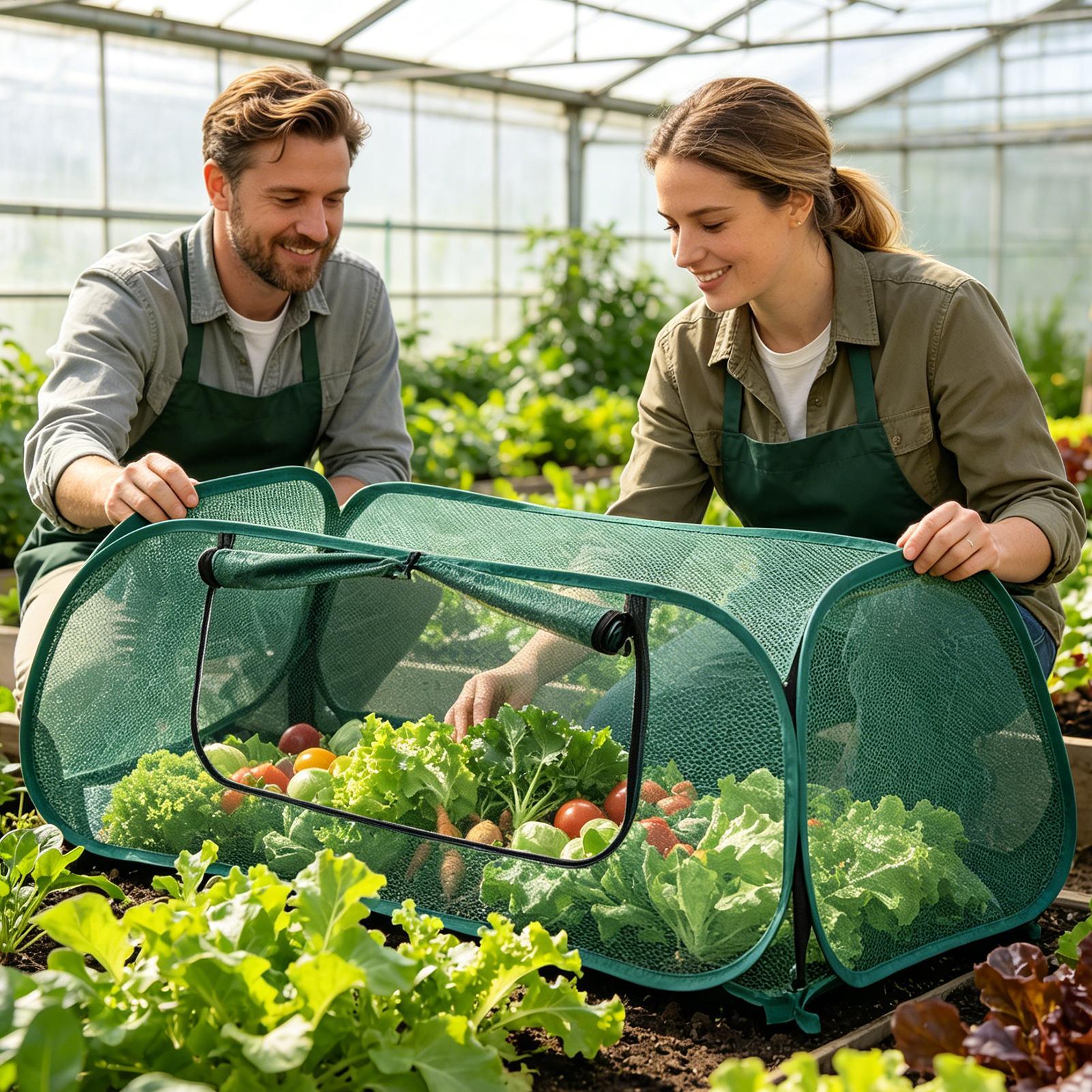 Popup Garden Mesh Plant Cover  - đánh giá và giá Outdoor Adventure Tent
