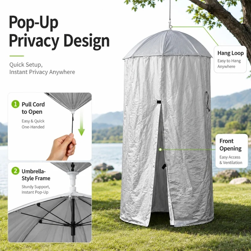 Outdoor Portable Hanging Priva - đánh giá và giá Outdoor Adventure Tent