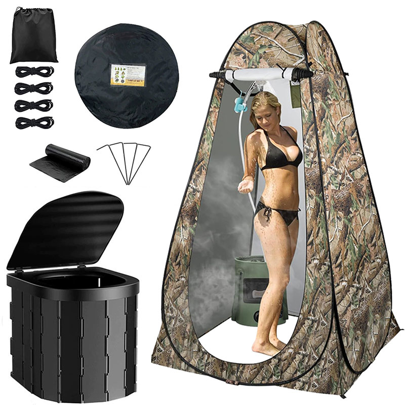 ‌Portable Pop-Up Toilet Tent P - đánh giá và giá Outdoor Adventure Tent
