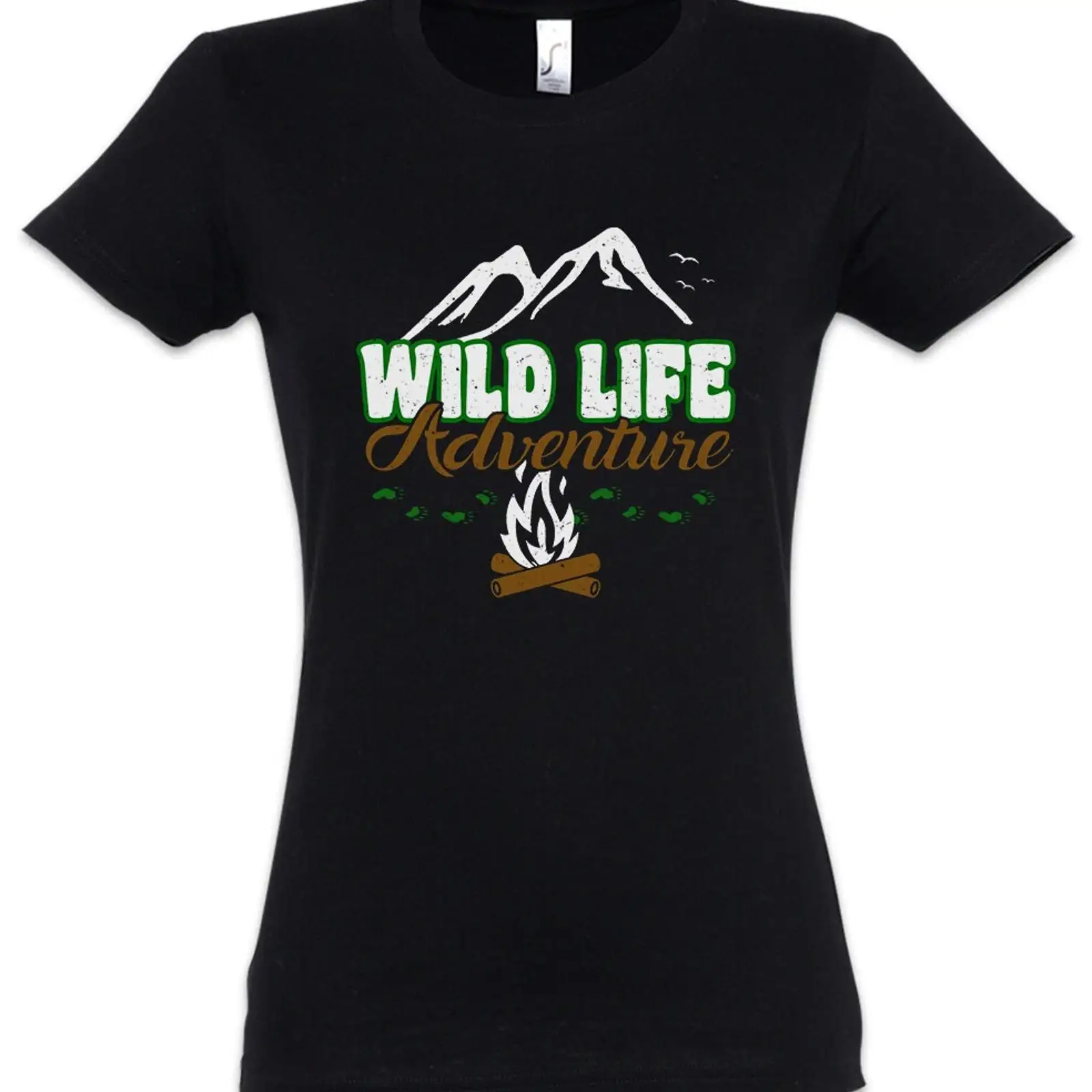 Adventure Logo Damen T Shirt O - đánh giá và giá Outdoor Adventure Logo