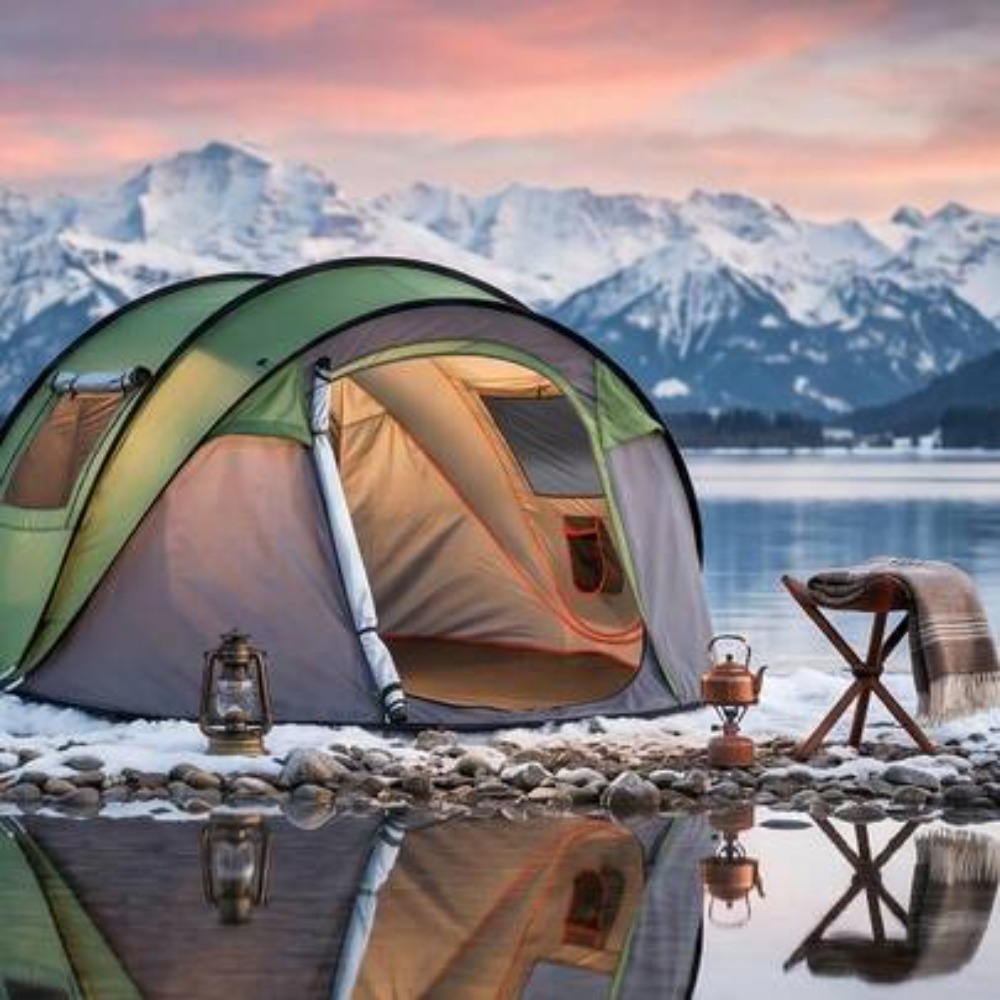 4 Person Pop Up Camping Tent I - đánh giá và giá Outdoor Adventure Tent