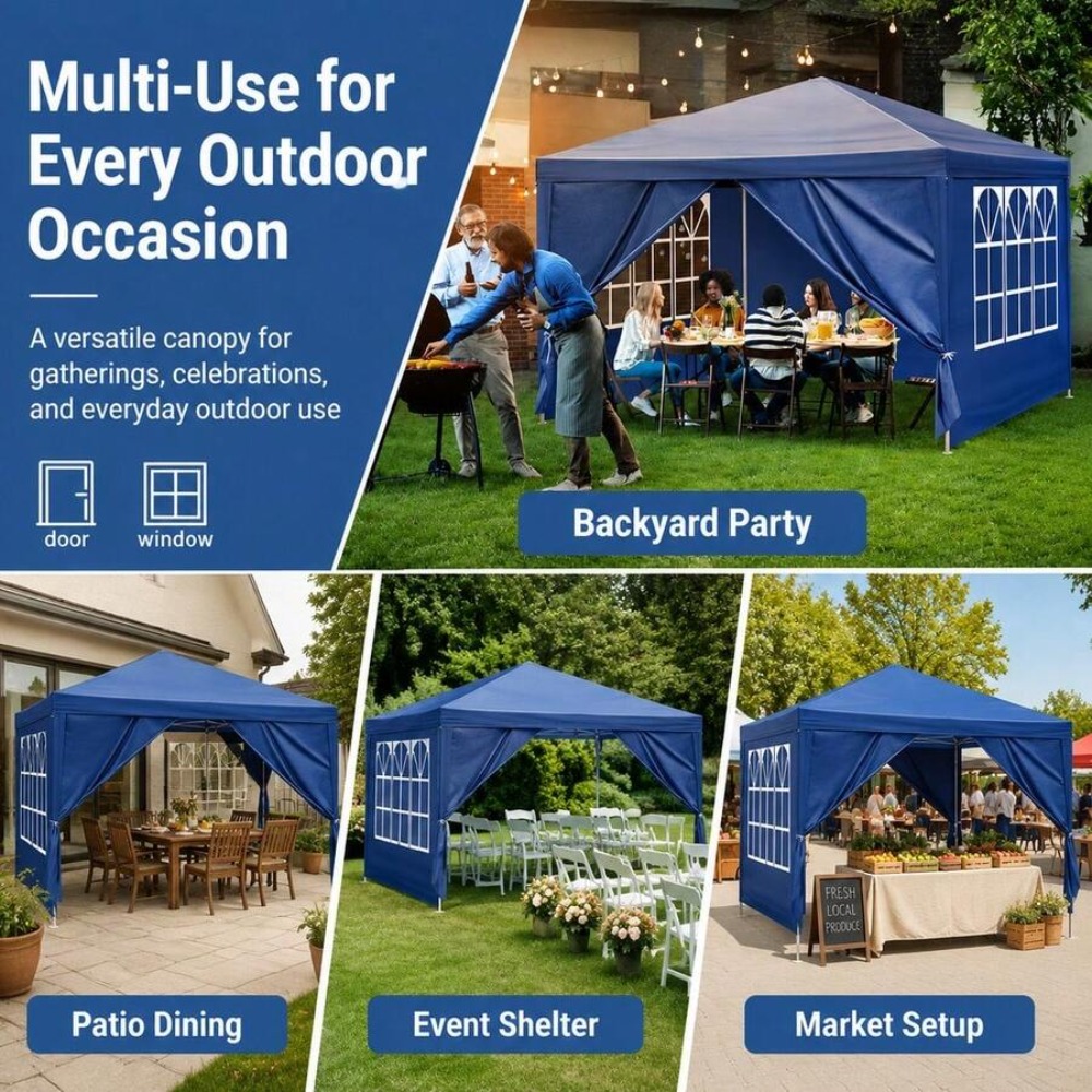10x10 Pop up Gazebo Outdoor Ca - đánh giá và giá Outdoor Adventure Tent