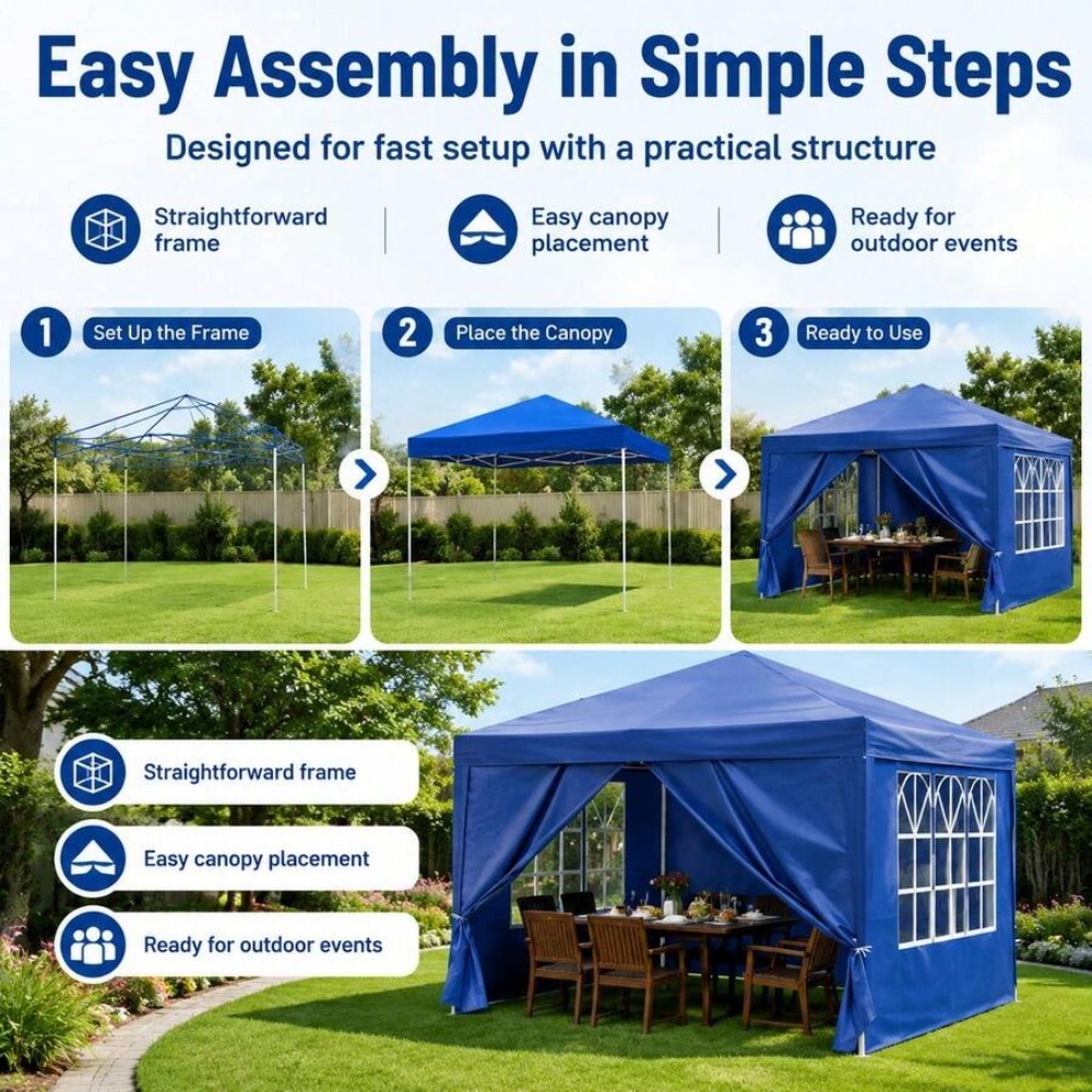 10x10 Pop up Gazebo Outdoor Ca - đánh giá và giá Outdoor Adventure Tent